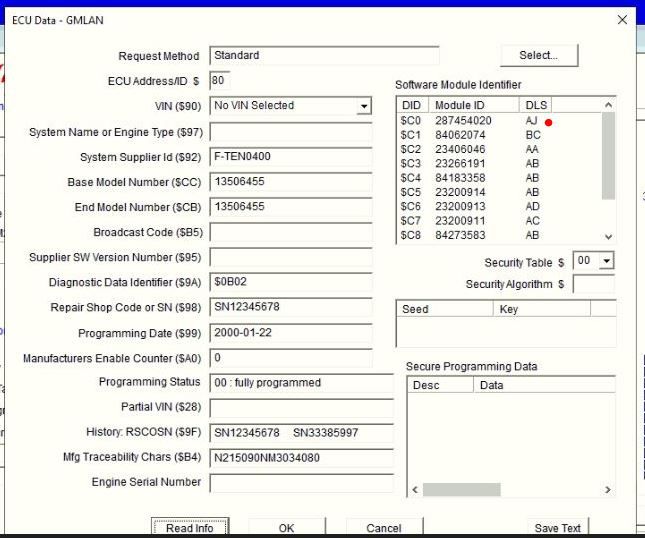 GM +Opel Ecu + bcm synchronise