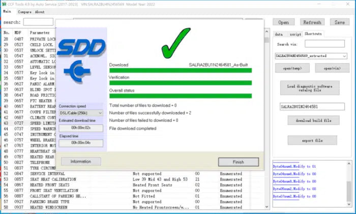 New JLR CCF Tools 4.9 CCF Editor for JLR 2017-2023