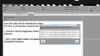 ODIS ONLINE 1 Time Access