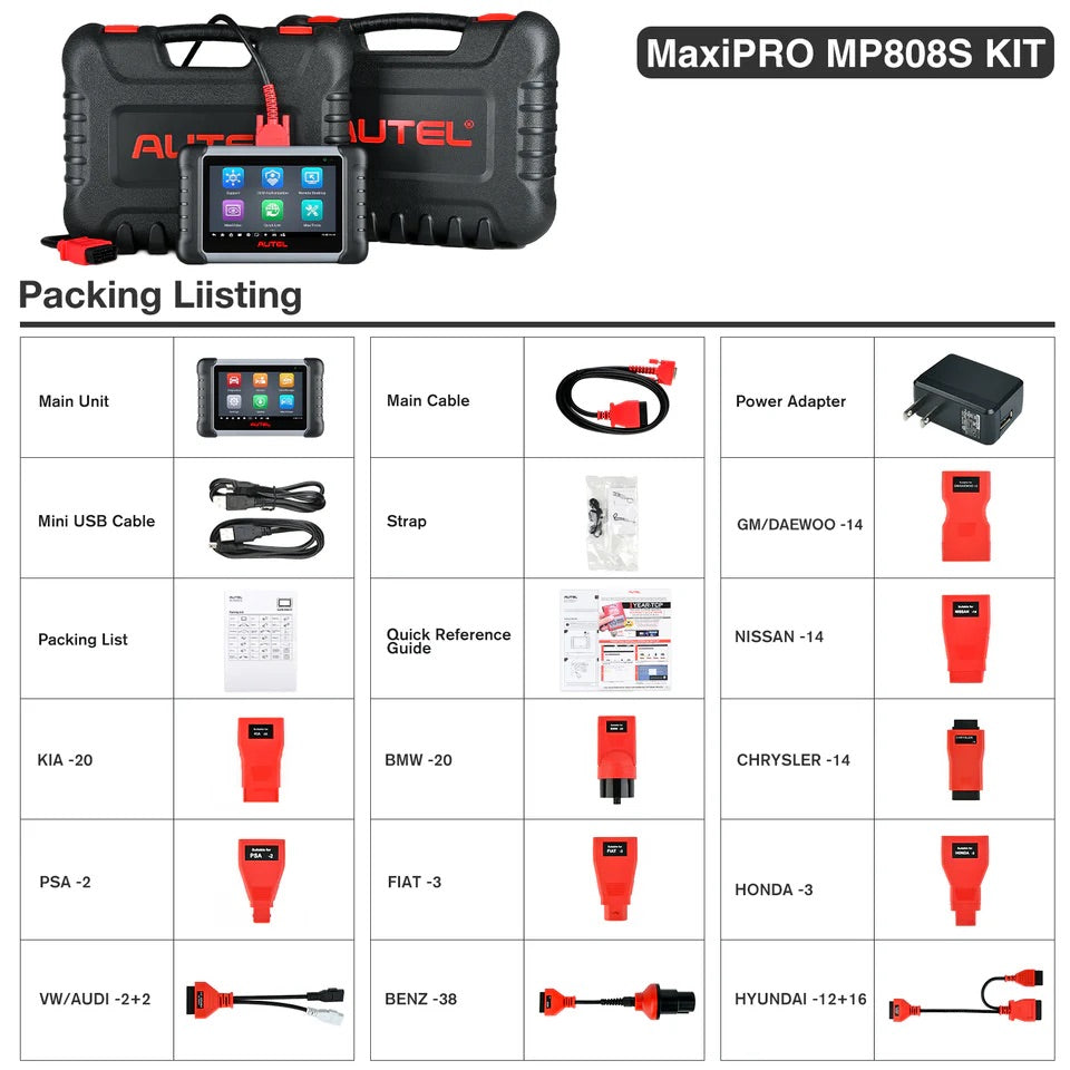 Autel MaxiPRO MP808 MP808S