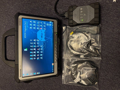 Panasonic Laptop + C6 (DoIP) + All Benz Software Diagnostic System