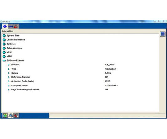 Ford IDS Software and  License 1 MONTH