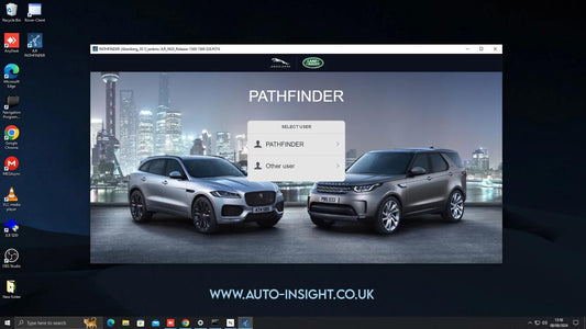 Jaguar Land Rover (JLR) Pathfinder Diagnostic Software