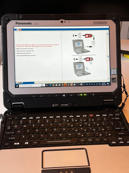 PANASONIC TOUGHBOOK FULL FORD DAIGNOSTIC KIT IDS + FDRS + VCM3 + MAZDA(ready2use